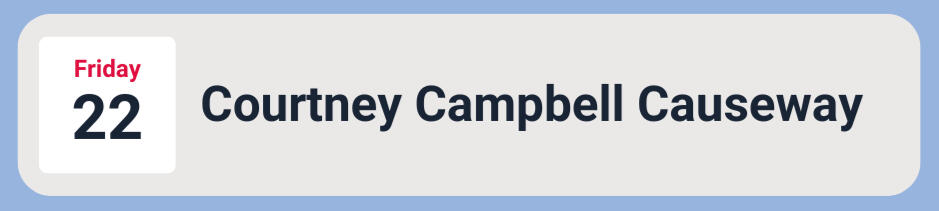 Courtney Campbell Causeway