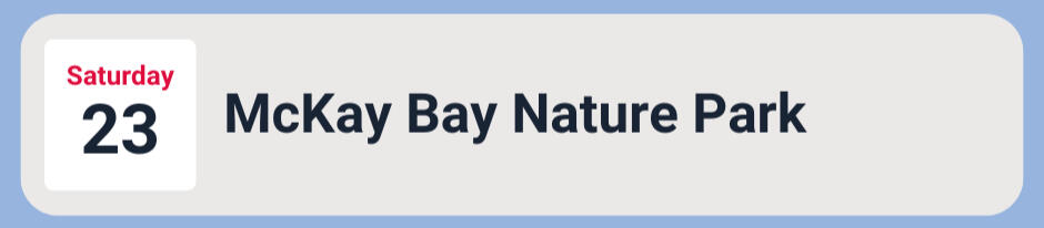 McKay Bay Nature Park